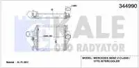 Codice Negozio: 344990 Per Radiatore Turbosarj V-Class W638/2-Class W638/2