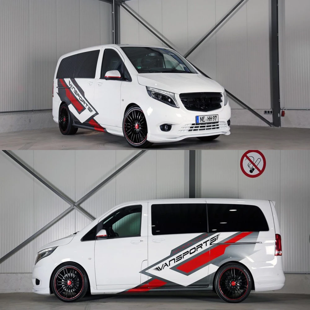 Adesivi Per Auto Per Mercedes Benz Vito V Classe Viano W447 W639 W638 Camper Camper Grafica Decalcomanie In Vinile Accessori Per La Messa A Punto