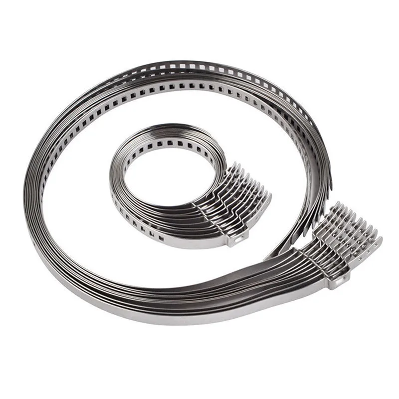 10 Pz Asse Universale Giunto Omocinetico Boot Clamp Kit In Acciaio Inox Driveshaft Cv Boot Crimp Clip Regolabili 32-41Mm 70-127Mm