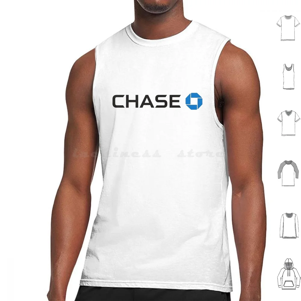 Chase Canotte Stampa Cotton Chase Chase Bank Bank Jp Morgan Stanley Lehmann Brothers Goldman Sachs Bank Of