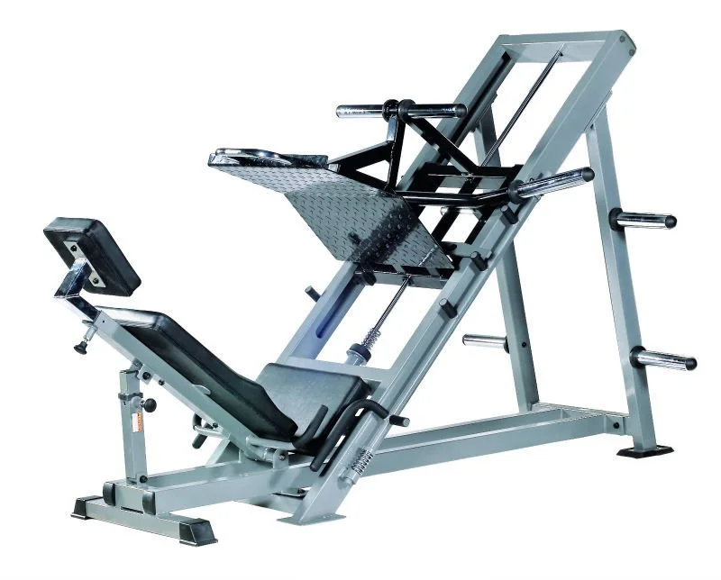 Dispositivo Per Attrezzature Da Palestra Commerciale Fitness Incline Squat Machine Loaded Linear Leg Press
