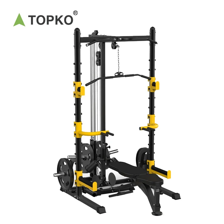 Multifunzionale Gym Smith Machine Commercial Fitness Equipment Rack Bench Press Machine Bird Gantry Integrated Trainer