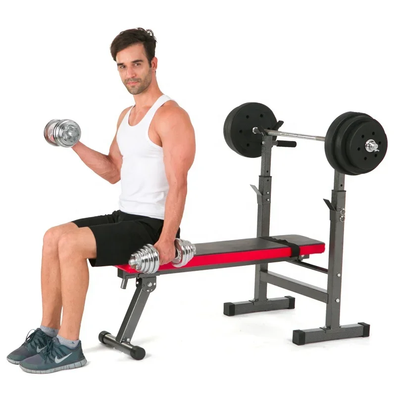 Panca Per Sollevamento Pesi Da Palestra Fitness Panca Per Sollevamento Pesi Piatta Regolabile Panca Per Sollevamento Pesi Piatta