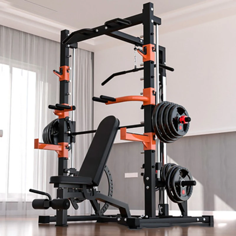 Smith Machine Gantry Frame Fitness Home Strength Attrezzatura Per L'Allenamento Completa Squat Bench Press Combinazione Di Attrezzature Da Palestra