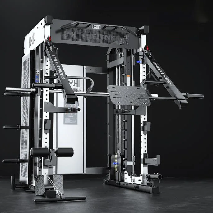 Smith Machine Attrezzatura Per L'Allenamento Integrata Attrezzatura Per Il Fitness Commerciale Squat Bench Press Multifunzionale One Longmen Frame