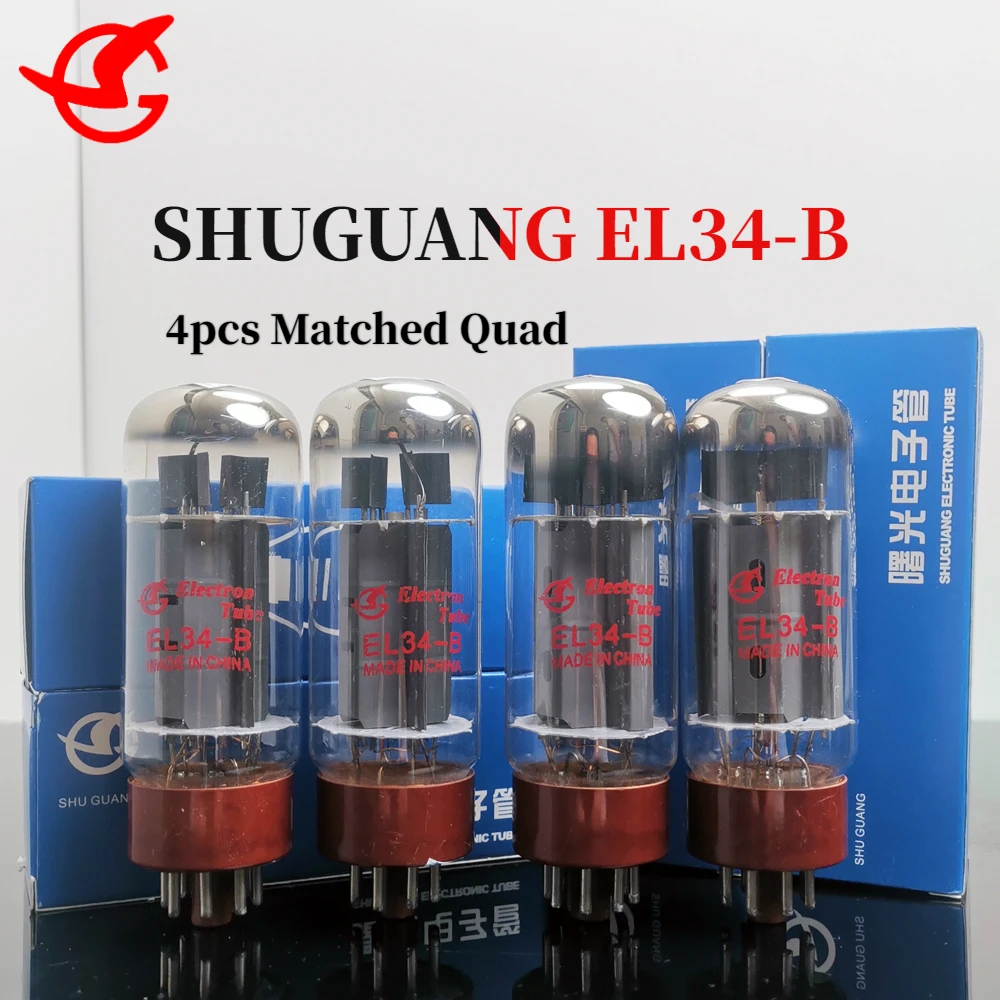 Shuguang El34-B12Ax7B 12 At7 12 Au7 12Au7-T 12Ax7-T 12At7-T El34B Ecc83 Ecc81 Kit Amplificatore Audio Hifi Tubo Preamplificatore Fai Da Te