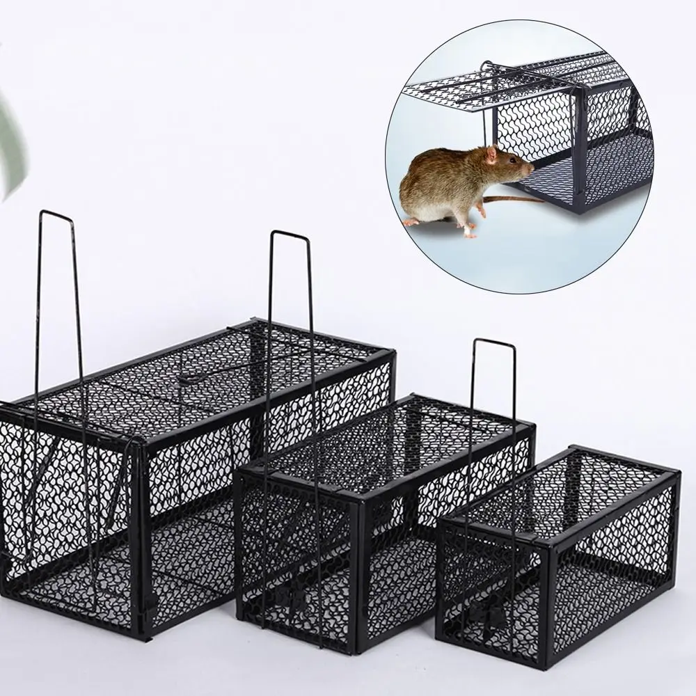 Animal Control Rat Cage Pout Rat Implementa Trappola Per Topi Autobloccante Riutilizzabile Trappola Per Roditori Trappola Per Topi Gabbia Per Topi Cat