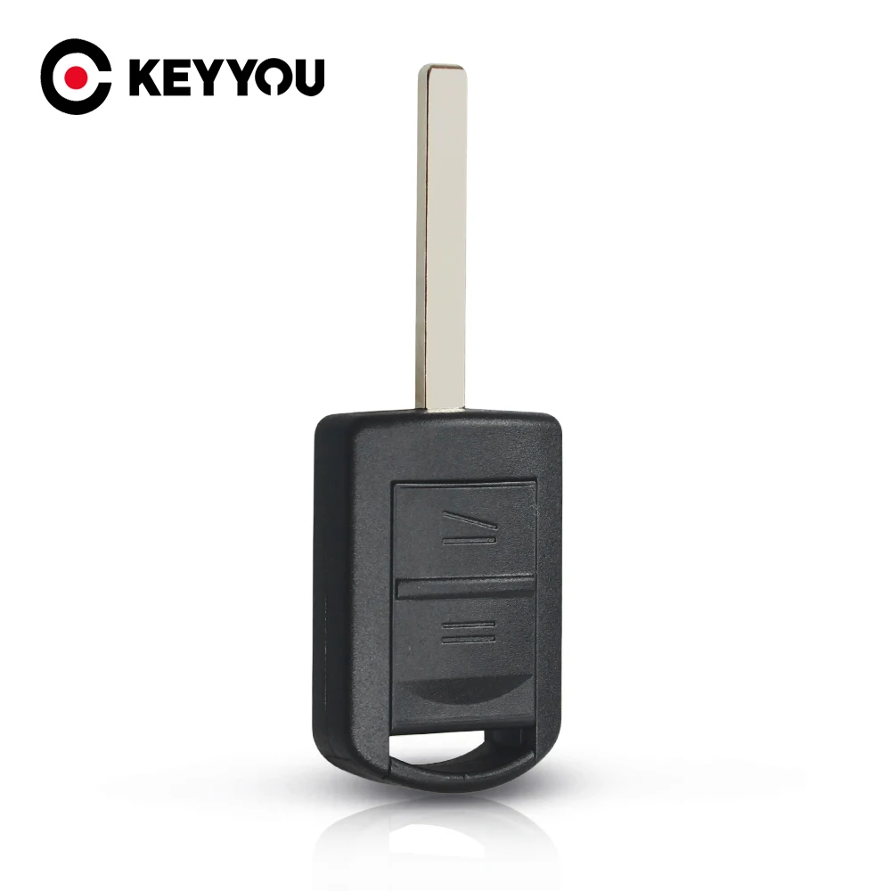 Keyyou 2 Pulsanti Uncut Blade Remote Car Key Shell Per Vauxhall Opel Corsa Agila Meriva Combo Car Key Case