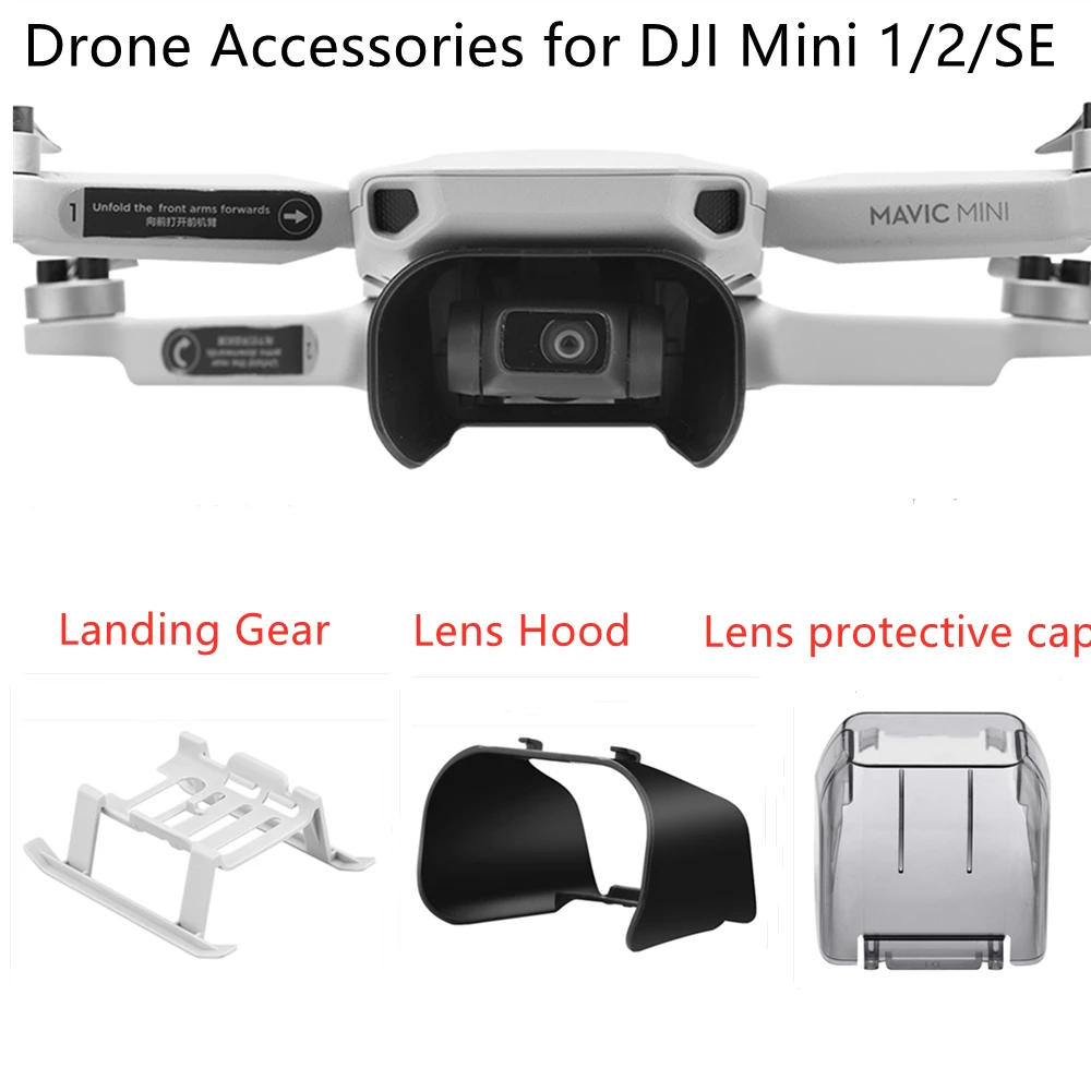 Paraluce Per Dji Mini 2/Se Drone Copriobiettivo Protector Gimbal Camera Guard Schermo Antiriflesso Per Dji Mavic Mini Accessori