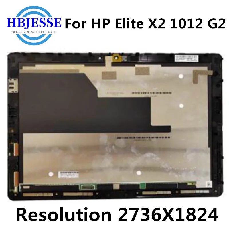 Originale Prova Ben Il 12.3 "Per Hp Elite X2 1012 G2 Lcd Touch Assemblea Di Schermo Ltl123Yl01-H02 Lp123Wq1 Sp C1 2736 × 1824