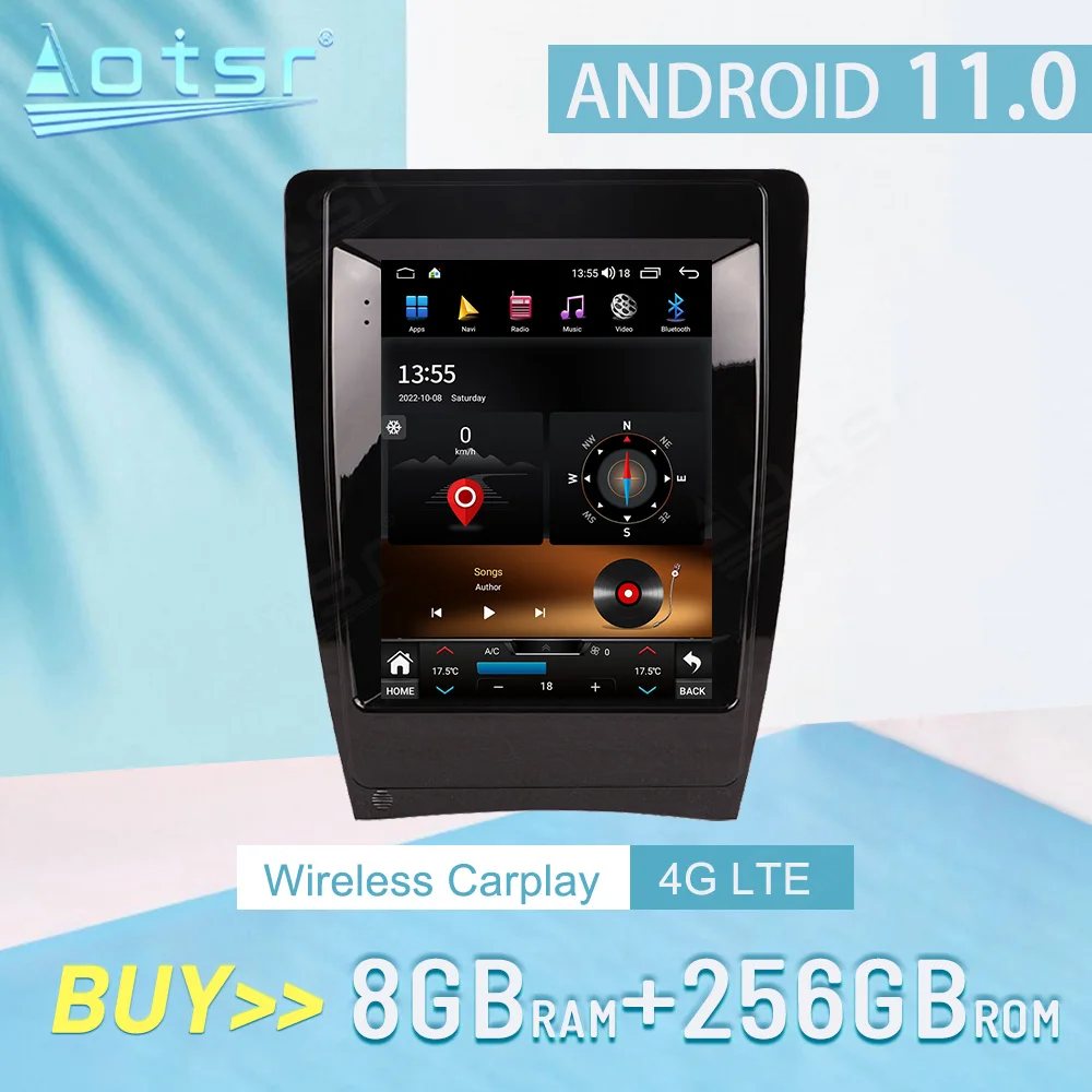 Per Audi A3 2008 - 2012 Carplay Android 12 Autoradio Ricevitore Stereo Autoradio Lettore Multimediale Navigazione Gps