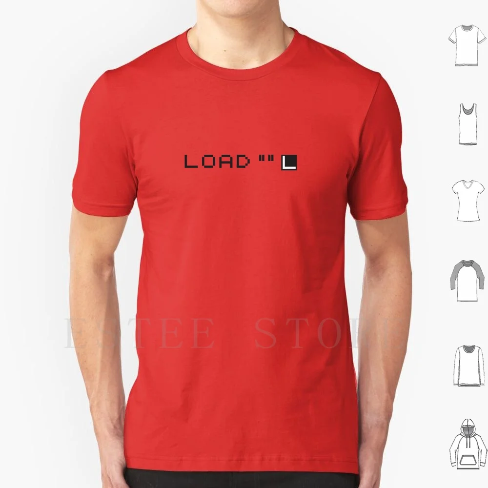 Zx Spectrum : Load T Shirt Diy Big Size 100% Cotton Zx Spectrum Zx81 Zx82 Zx 81 Zx 82 Clive Retro Gaming Games Retro Gaming
