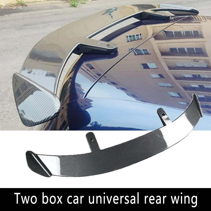Spoiler Universal Carbon Surface Abs Material Type Generic Car Rear Trunk Spoiler For Audi A3 Hatchback Sportback Q2 5 7 Bmw X3