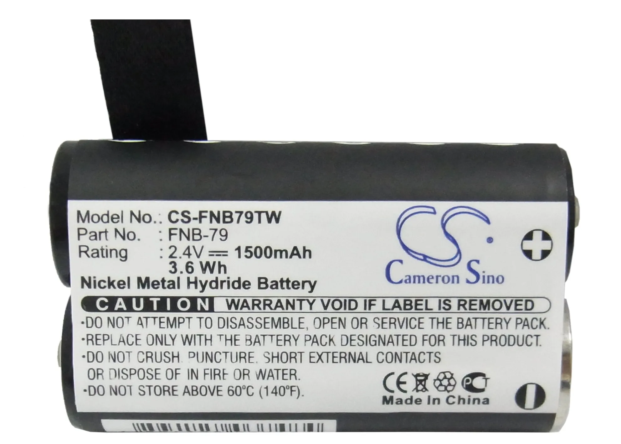 Batteria Walkie-Talkie Per Yaesu Vr-120, Vr-120D, Fnb-79