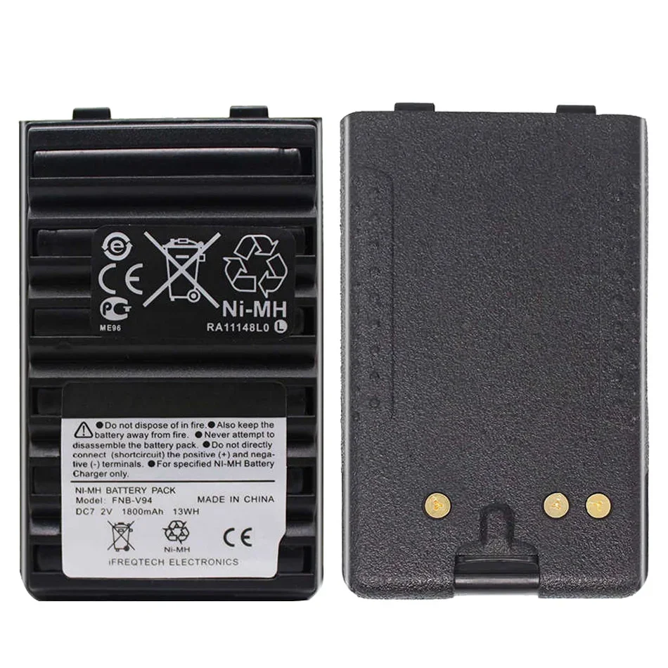 Batteria Fnb-V94 Fnb-83 Fnb-V57 1800Mah Per Yaesu Vertex Vx210 Vx400 Vx170 Ft-60 Bateira