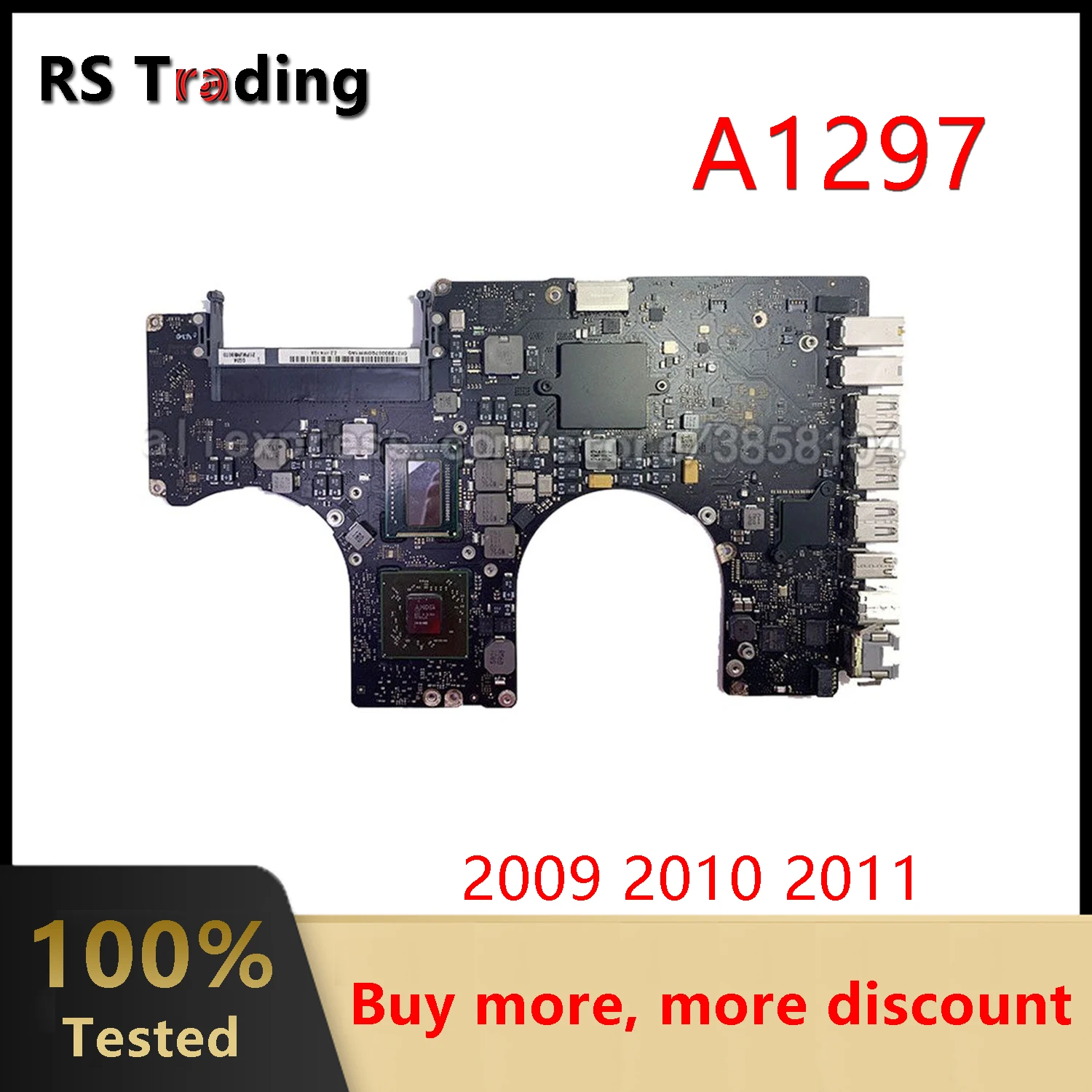Per A1297 Macbook Pro 17 "Scheda Logica 2009 820-2610-A 2010 820-2849-A 2011 820-2914-A 820-2914-B Scheda Madre I7