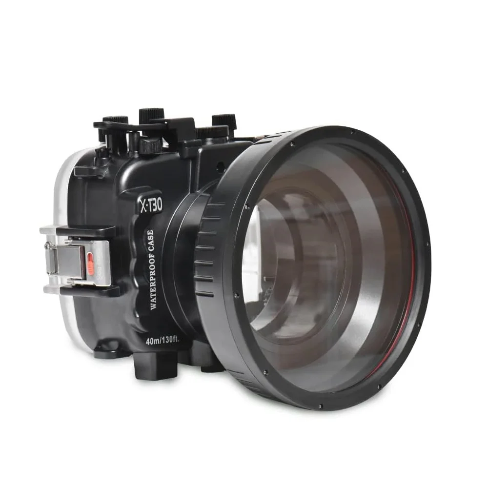 Mcoplus Wp-Xt30 Custodia Impermeabile Subacquea Per Fotocamera Da 40M/130 Piedi Per Fotocamera Fujifilm Xt30 X-T30 Obiettivo Da 16-50/18-55Mm