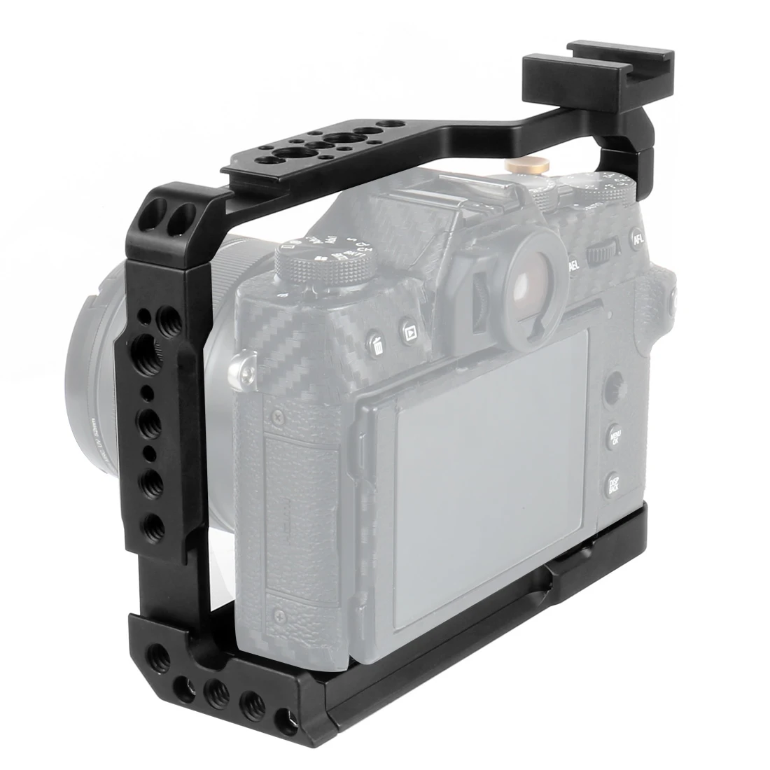 Feichao Camera Cage Rig Per Fujifilm Xt20 Xt30 Xt30Ii Cornice Protettiva 1/4 3/8 Scarpa Fredda Per Mircophone Video Light Dslr Camera
