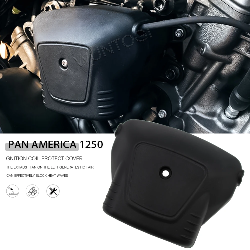 Per Pan America 1250 S Ra Pa1250S Panamerica1250 New Moto Gnition Coil Protect Cover Hot Air Deflector Heat Shield Cove