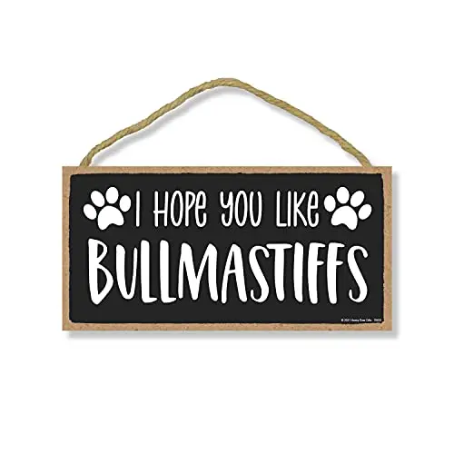 I Hope Ti Piace Bullmastiffs, Bullmasttiff Dog Sign, Dog Sign For Home, Pet Decor For Home, Bullmasttiff Sign, Bullmasttiff Gifts,