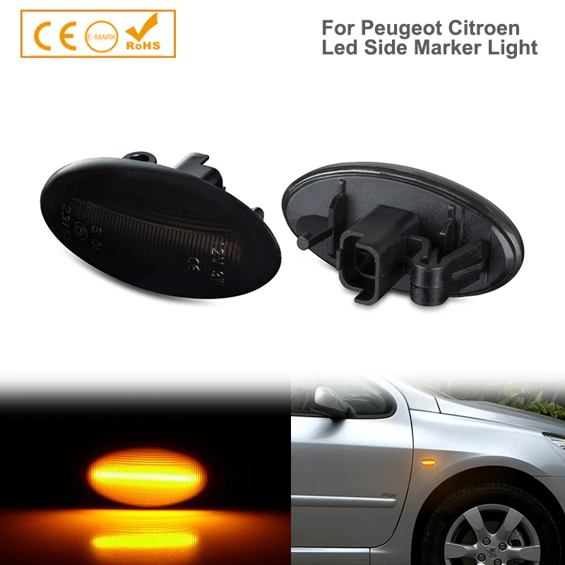Per Citroen C1 C2 C3 Picasso Canbus Led Indicatori Di Direzione Laterali Dinamici Indicatori Di Direzione Oem #6325.G3