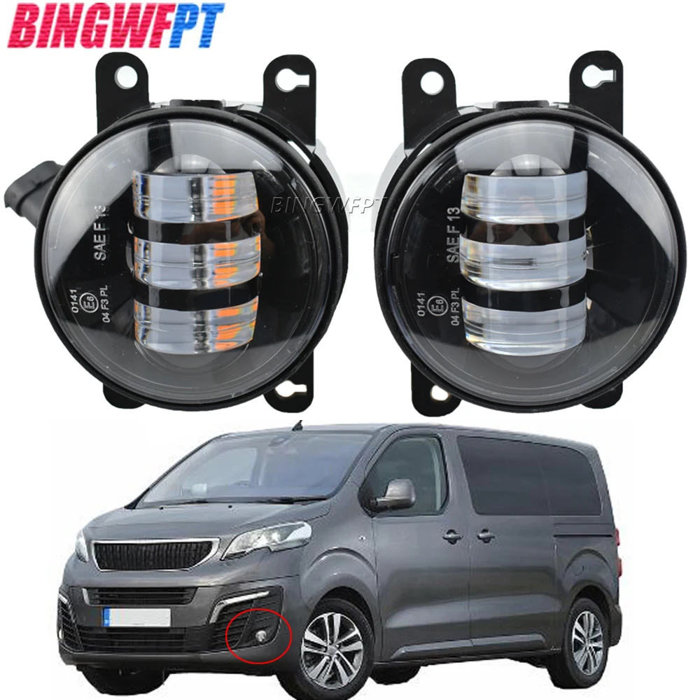 Fendinebbia A Led Super Luminosi Fendinebbia Per Peugeot Traveller 2016-2018 Per Peugeot 107 Hatchback 2005 In Poi Gruppo Fendinebbia