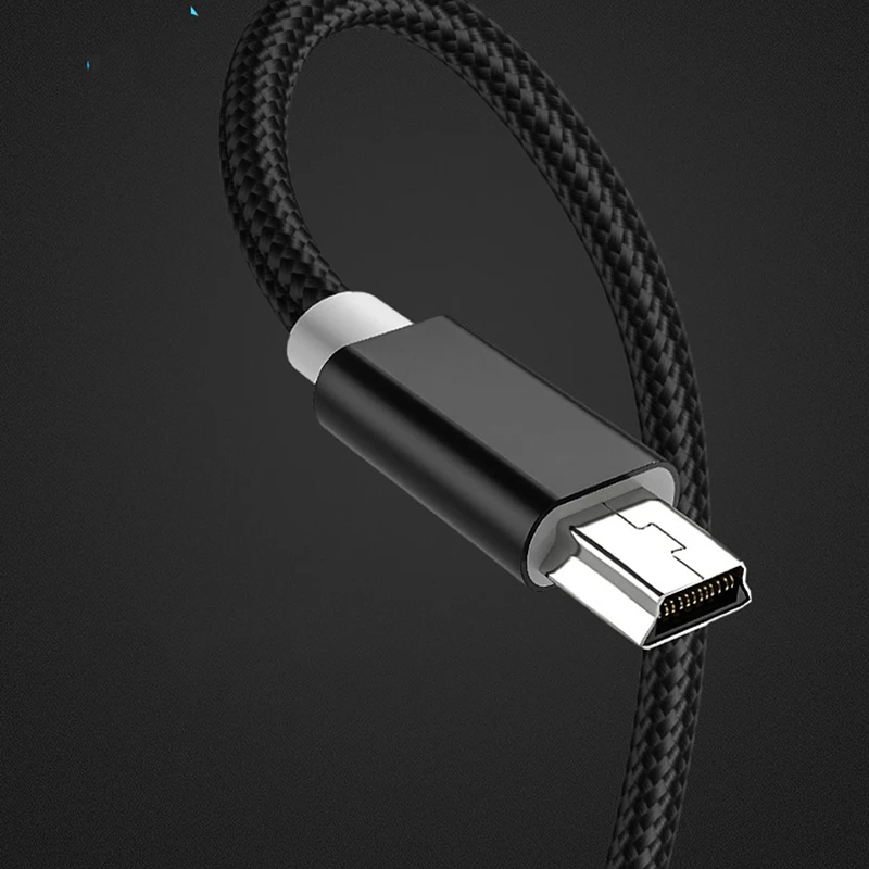 Cavo Mini Usb Cavo Caricatore Dati Rapido Da Mini Usb A Usb Per Telefoni Cellulari Lettore Mp3 Mp4 Fotocamera Digitale Gps Hdd Mini Usb