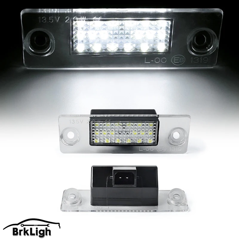 2X Canbus 6000K Led Targa Luce Per Audi A4 S5 B5 A3 8L S3 S4 Avant 8 D9943021