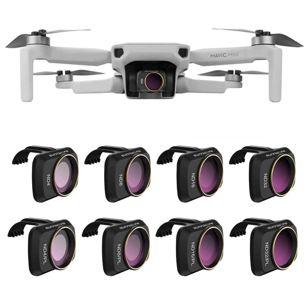 Dji Mavic Mini Se / Mini 2 / Mavic Mini Filtro Obiettivo Mcuv Cpl Nd Obiettivo Fotocamera Protezione Parasole Per Dji Mavic Mini Accessori