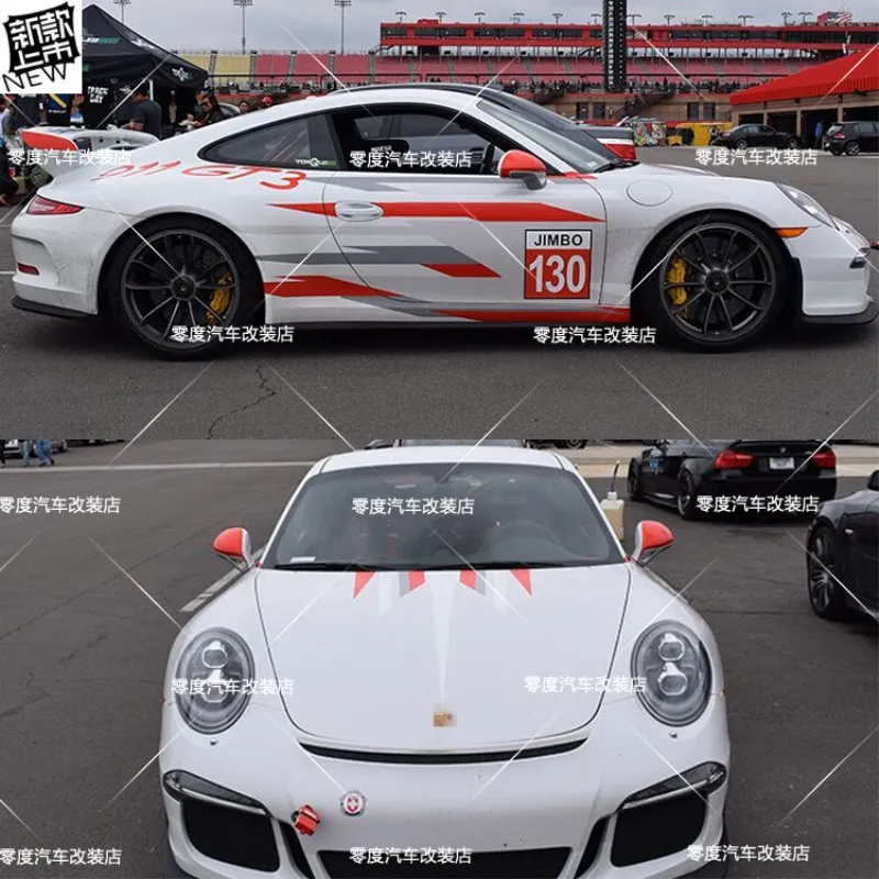 Adesivi Per Auto Per Porsche 911 Gt3 Body Custom Fashion Sports Racing Decals