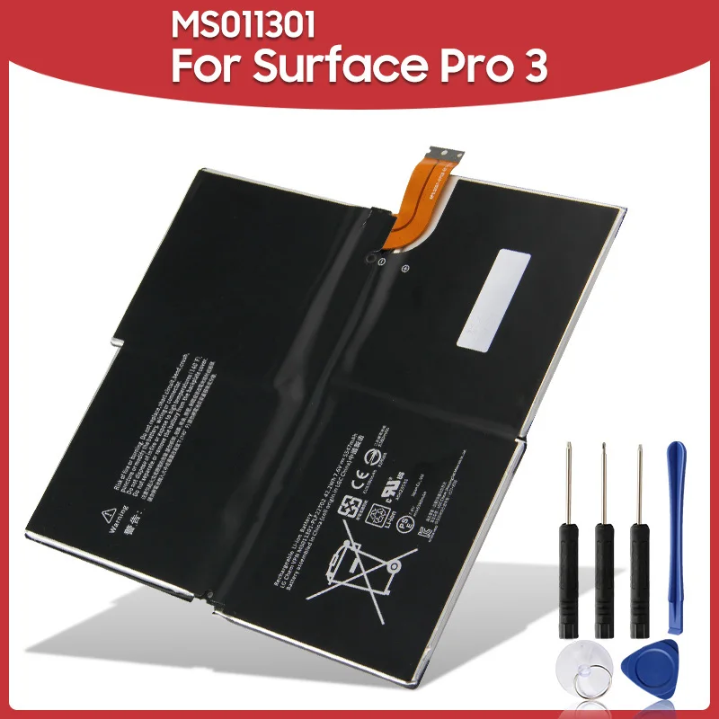 Batteria Sostitutiva Per Tablet 5547Mah Ms011301 G3Hta005H Per Batterie Per Tablet Microsoft Surface Pro 3 Pro3
