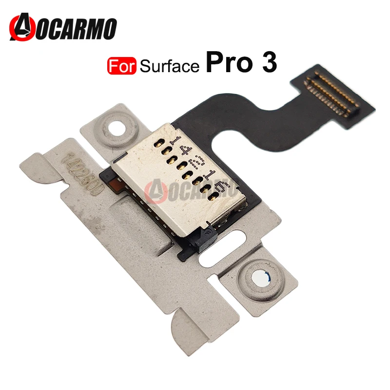 Tf Microsd Memory Sd Card Slot Reader Flex Cable Parti Di Riparazione Per Microsoft Surface Pro 3 Pro3 1631