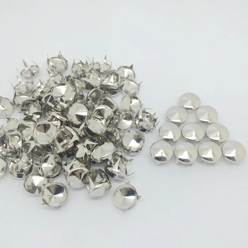 100 Pezzi Cono Studs Metal Claw Beads Nailhead Punk Studs Rivet Punk Rock Rivetti