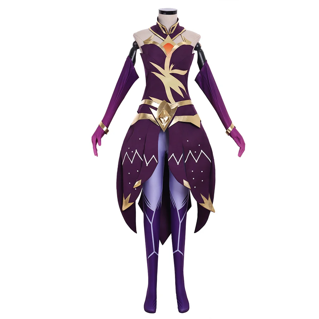 Gioco Lol Lux Costume Cosplay Lol Cosmico Lux Costume Cosplay Abito Da Donna Dark Cosmico Lux Costume Cosplay Su Misura