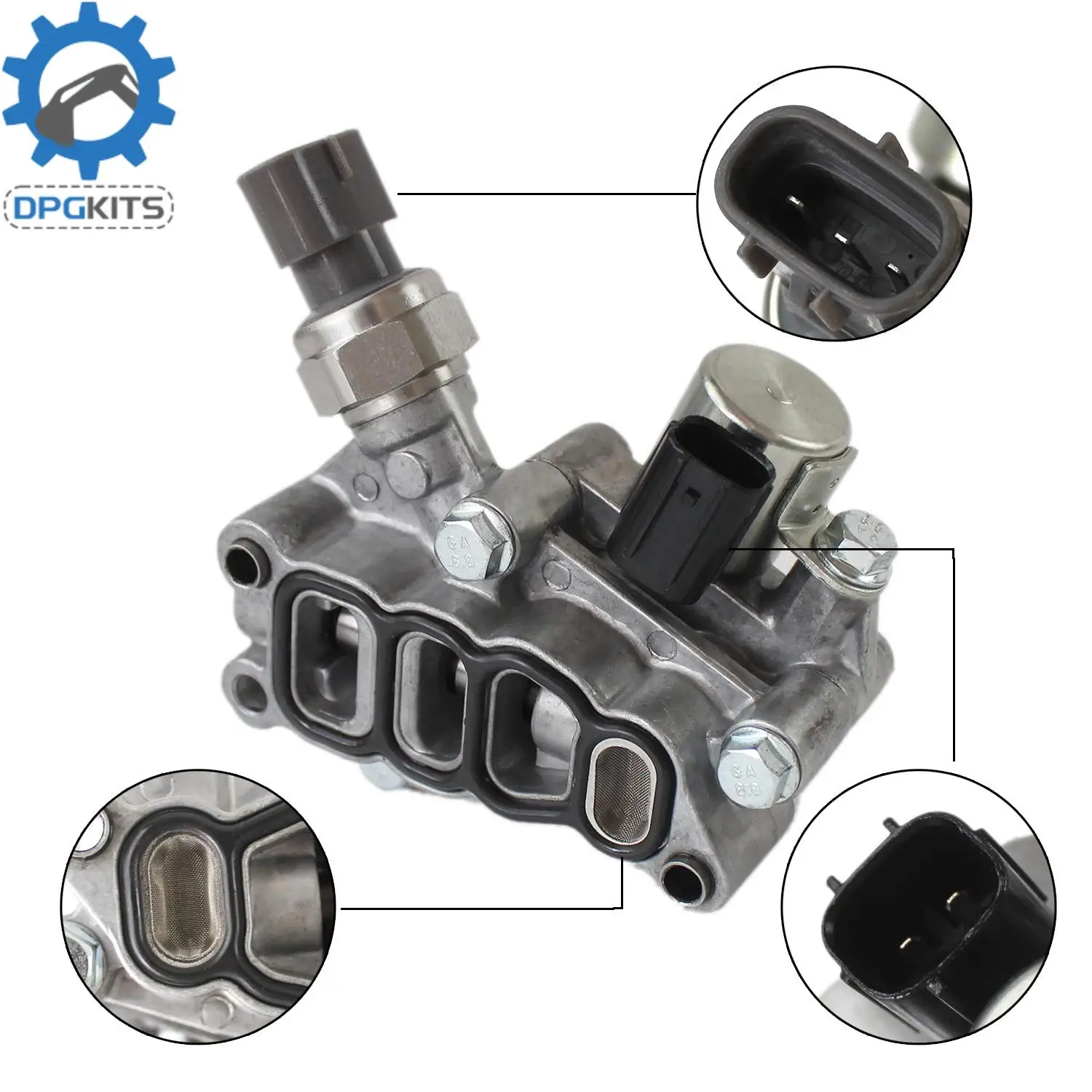 Muslimnew Gruppo Valvola Elettrovalvola Vtec Con Guarnizione Per Honda Accord Hybrid Odyssey Ex Exl Exl-T Pilot 2005-2007
