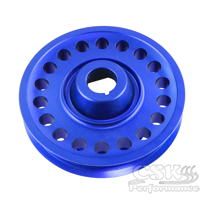 Puleggia Albero Motore In Alluminio Leggero Per 93-01 Honda Prelude H22 Vtec