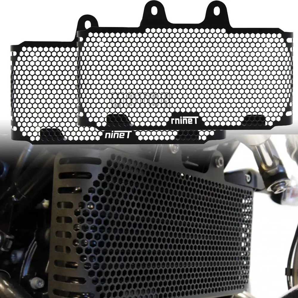 Motorcycle For Bmw R Nine T Scrambler Pure Racer Urban G/S 2013-2021 2020 Oil Cooler Guard Rninet Radiator Grill Cover Protector