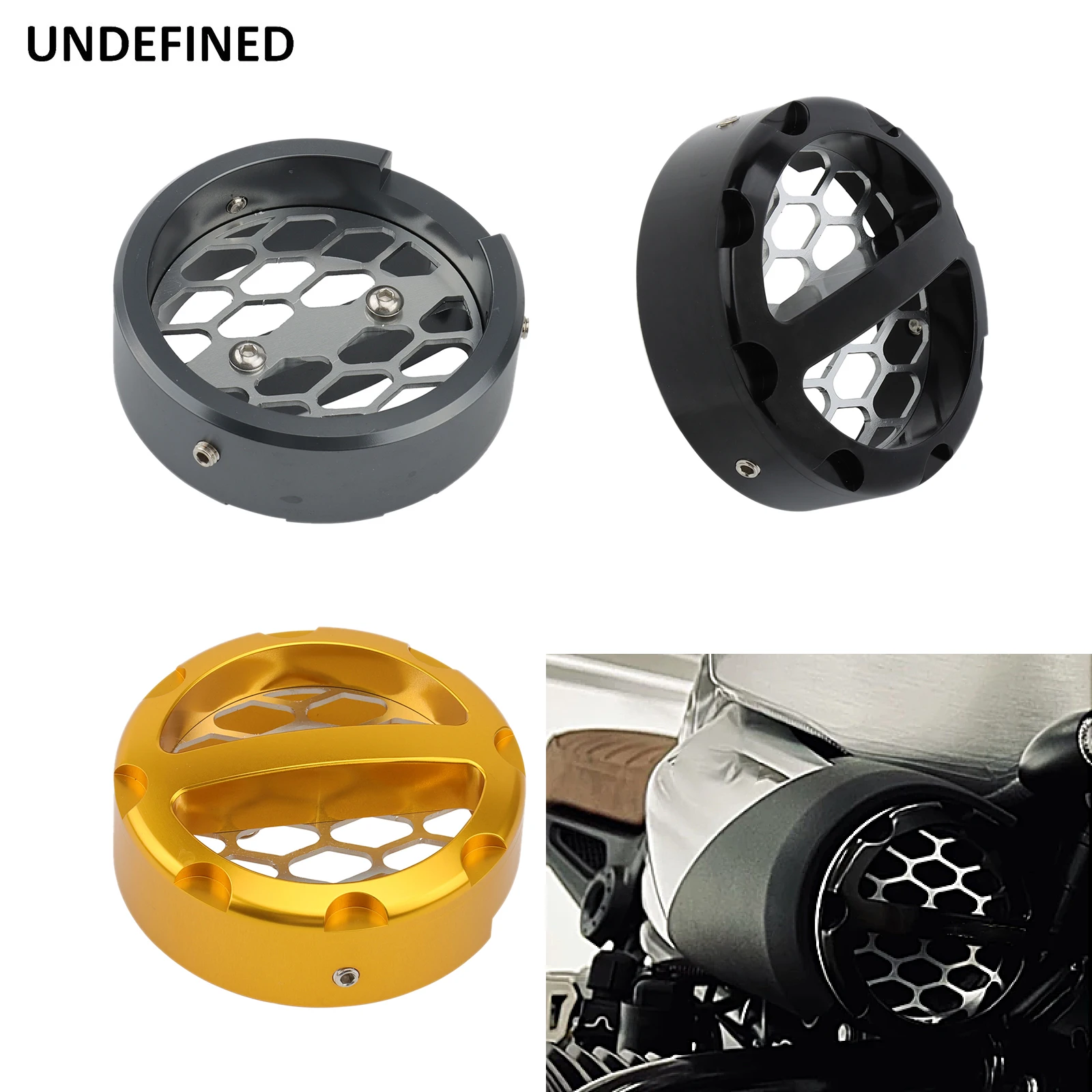Moto Presa D'Aria Bellmouth Filtro Ad Alto Flusso Mesh Covers Guard Per Bmw Rninet R Nine T Pure Racer Scrambler Urban G/S