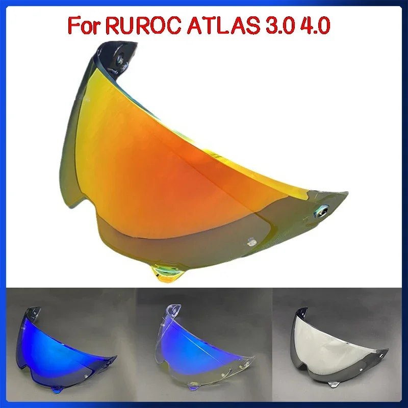 Visiera Per Casco Per Ruroc Atlas 3.0 4.0 Caschi Integrali Per Moto Custodia Per Lenti Di Ricambio Per Lenti Per Casco Atlas 3.0 4.0