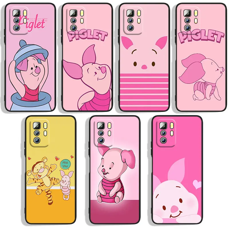 Bella Custodia Per Telefono Winnie The Pooh Per Xiaomi Redmi Note 4X 5 5A(32Gb) 6 7 8T 8 9 9T 9Pro Max 9S Pro Black Funda Cover Soft