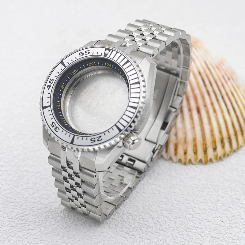 Nh35 Case Mod 43.77Mm Seiko Custodie Per Orologi Vetro Zaffiro Adatto A Prospex Lx Snr025 Per Nh35 Nh36 Movimenti Riparazione Orologio Sostituire