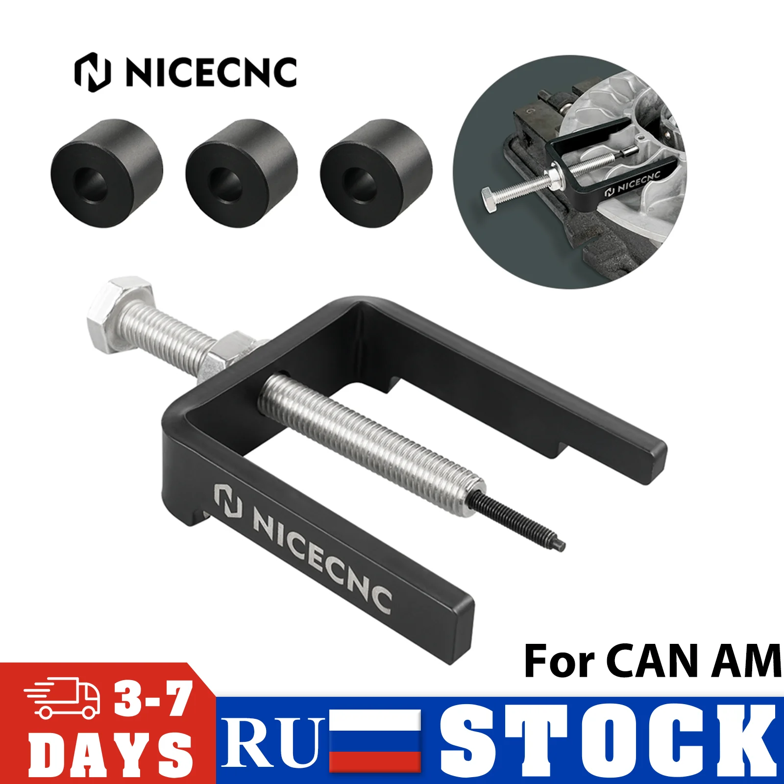 Per Can Am Maverick X3 Max R 4X4 Xds Xmr Xrc Xrs Turbo Dps Frizione Guidata Rhino Roller Pin Extractor Strumento Di Rimozione Accessori Utv