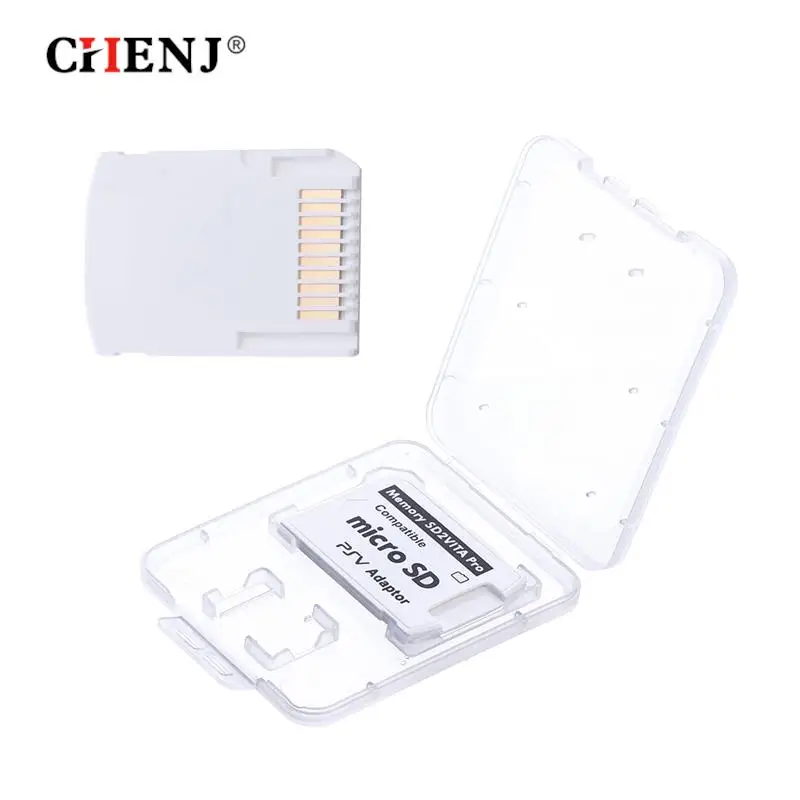 Nuovo Arrivo V5.0 Sd2Vita Psvita Memory Micro Card Per Ps Vita Sd Game Card 1000/2000 Sd Card Slot Adapter 3.65 System Sd Card
