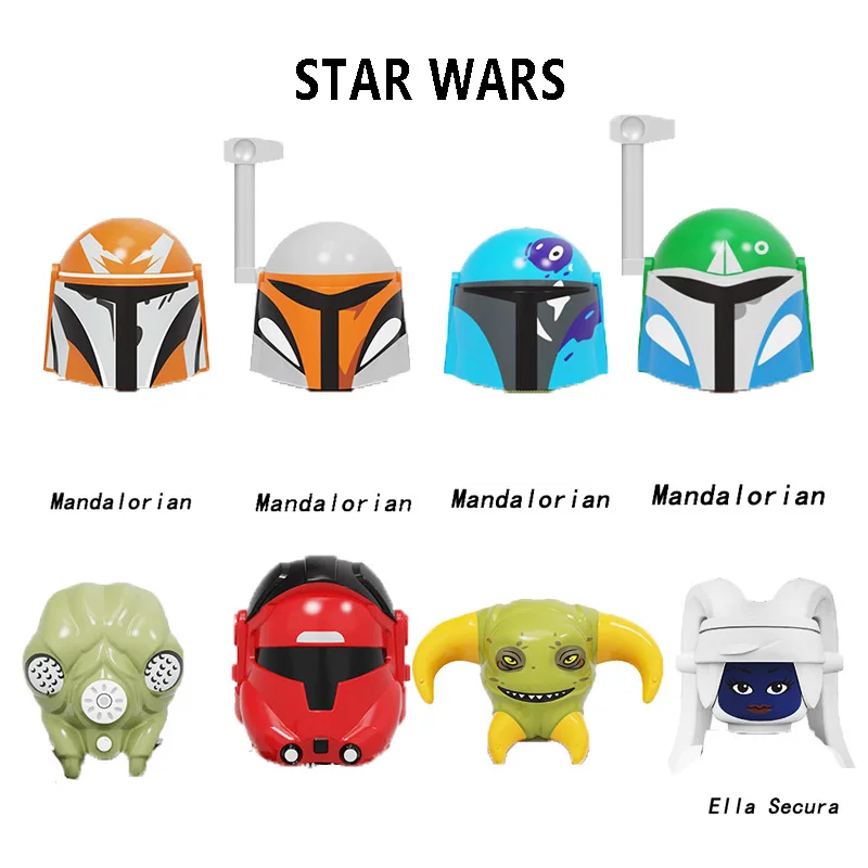 Bounty Hunter Zuckuss Building Blocks Pg8282 Brick Boolio Figure Major Baron Elrik Vonreg Figurine Mini Action Figures Toys