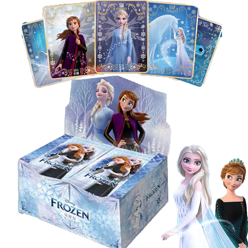 Disney Frozen Cards Anna Elsa Princess Collection Anime Movie Rare Ssp Zr Pacchetto Di Risveglio Gioco Da Tavolo Ragazza Regali Di Compleanno