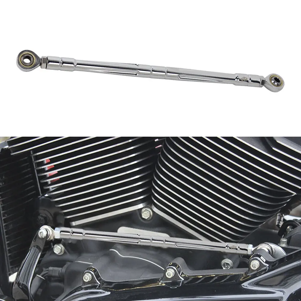 12 "Chrome Shift Linkage Shifter Gear Link Per Harley Softail Fat Boy Bob Sport Glide