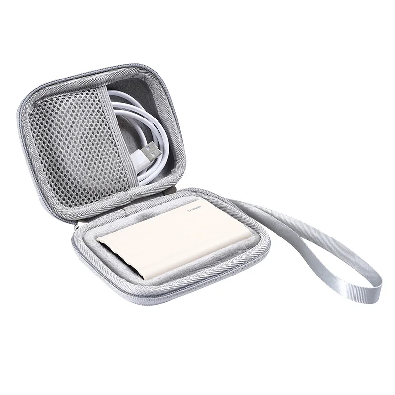 Custodia Protettiva Per Borsa Da Viaggio In Eva Per Samsung Portable Ssd 1Tb 2Tb 4Tb Custodia Per Attrezzi Antiurto