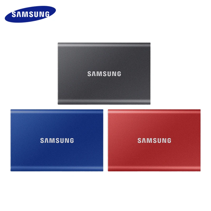 Samsung Ssd T7 Unità A Stato Solido Esterna Ad Alta Velocità 500Gb 1Tb 2Tb Disco Rigido Esterno Disco A Stato Solido Per Laptop Desktop