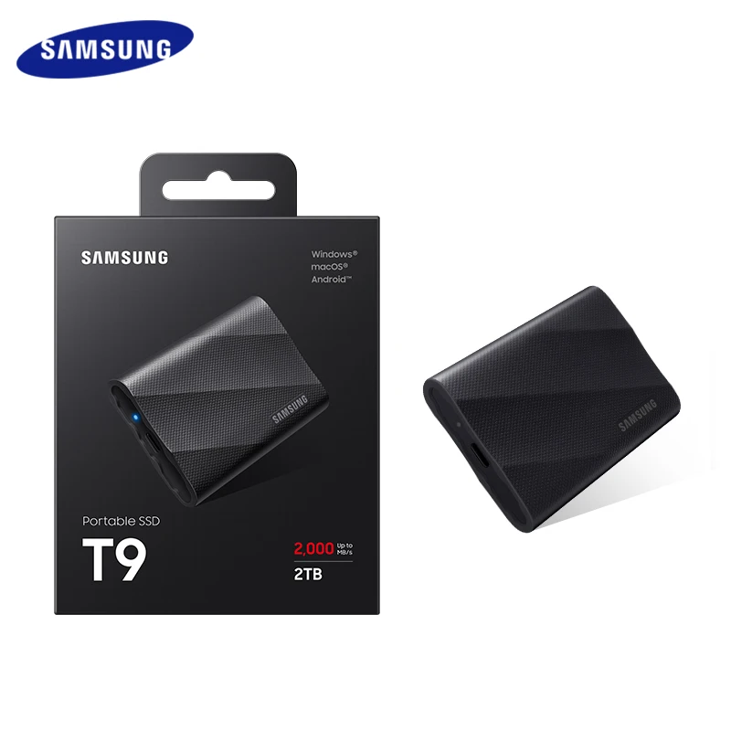 Samsung T9 Ssd Portatile 1Tb 2Tb 4Tb Unità A Stato Solido Esterna Usb 3.2 Gen2X2 20Gbps Disco Di Archiviazione Portatile Per Pc Desktop Portatile