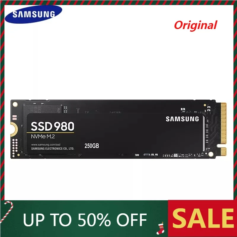 100% Ssd Samsung Originale 980 Nvme M.2 250Gb 500Gb 1Tb Hdd Interno A Stato Solido M2 2280 Tlc Pcie Gen 3.0X4,Nvme 1.4Per Computer